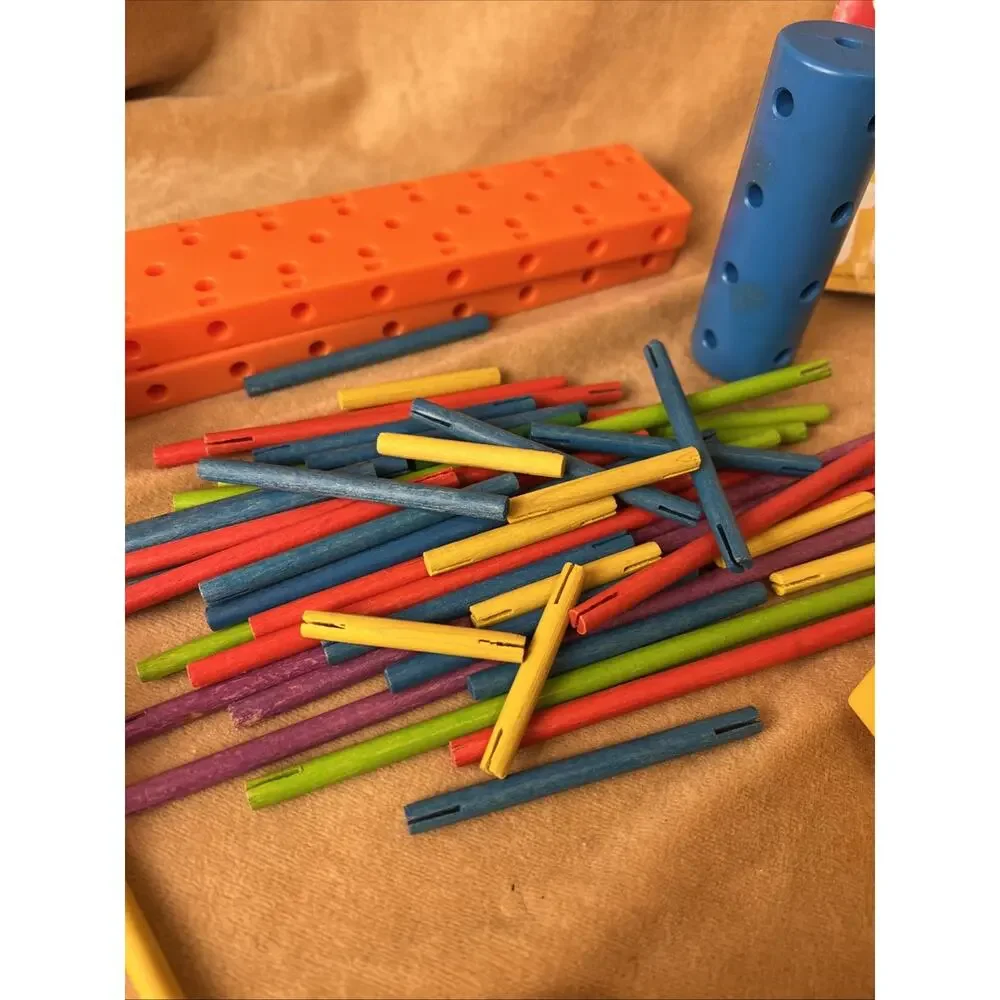 Tinkertoy 150 Of Pieces‎ Childs Play Imagination Building Wooden & Plastic